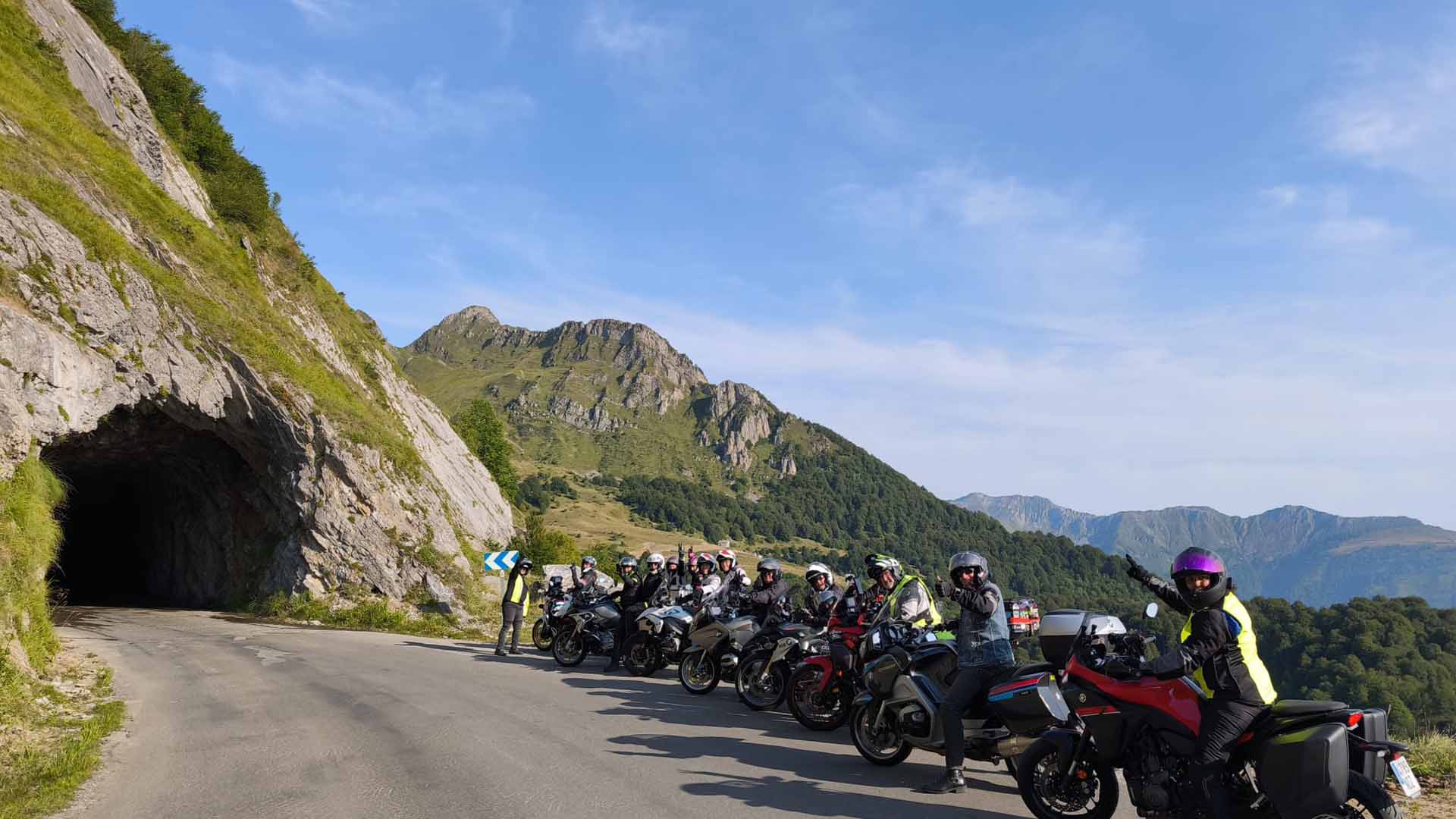 Transpirenaica en moto